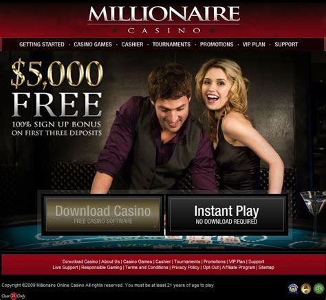  millionaire casino no deposit bonus